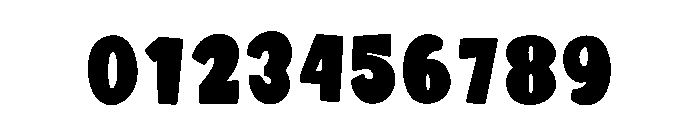 Cute Stacked Regular Font OTHER CHARS