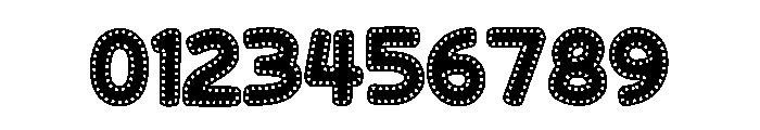 Cute Stickers Regular Font OTHER CHARS