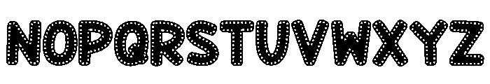 Cute Stickers Regular Font LOWERCASE