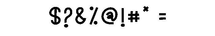 Cute Stikers Font OTHER CHARS