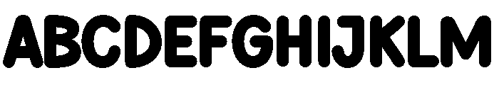 Cute Stories Regular Font UPPERCASE