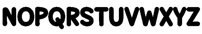 Cute Stories Regular Font UPPERCASE