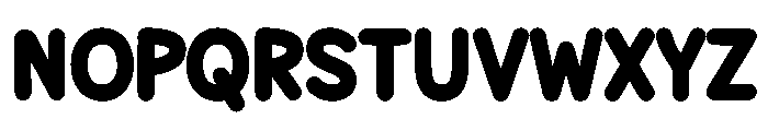 Cute Stories Regular Font LOWERCASE