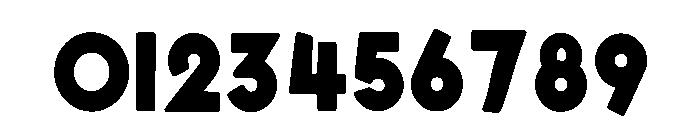 Cute Super Regular Font OTHER CHARS