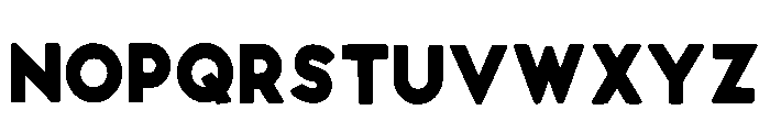 Cute Super Regular Font LOWERCASE