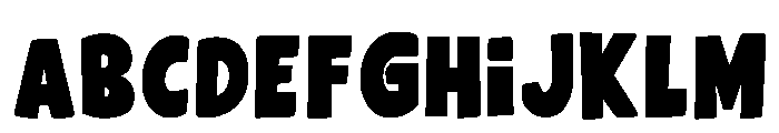 Cute Thick Regular FONT