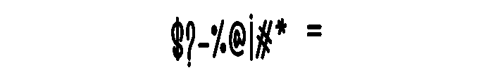 Cute Unicorn1 Font OTHER CHARS