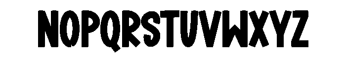 Cute Unicorn1 Font UPPERCASE
