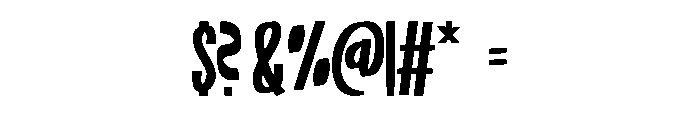 Cute bunny Regular Font OTHER CHARS