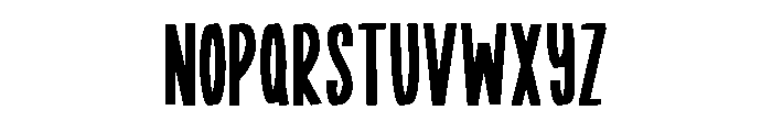 Cute bunny Regular Font UPPERCASE