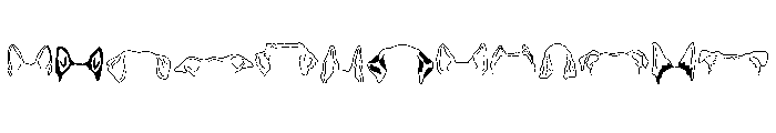 Cute dog ears FONT