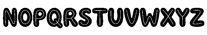CuteBubble Font LOWERCASE