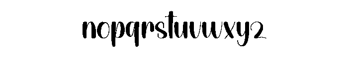 CuteCat Font LOWERCASE