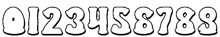 CuteChunky-Regular Font OTHER CHARS