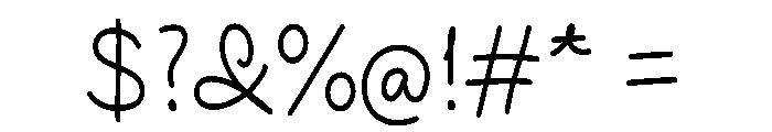 Cutefright Halloween Script Regular Font OTHER CHARS
