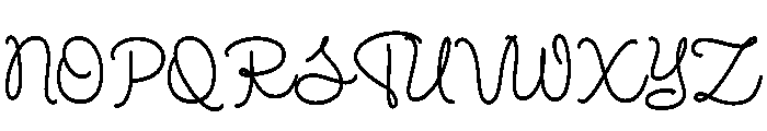 Cutefright Halloween Script Regular Font UPPERCASE