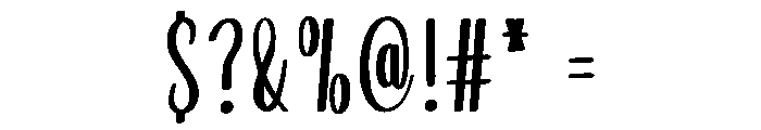 Cutegirly Font OTHER CHARS