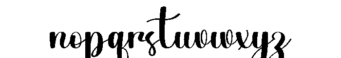 Cutegirly Font LOWERCASE
