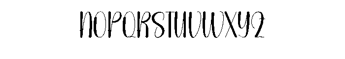 Cutegrils1 Font UPPERCASE