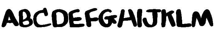 Cutemerry Font UPPERCASE