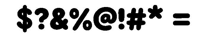 Cutepunch Regular Font OTHER CHARS
