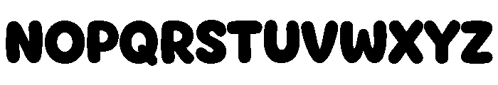 Cutepunch Regular Font UPPERCASE