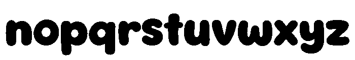 Cutepunch Regular Font LOWERCASE