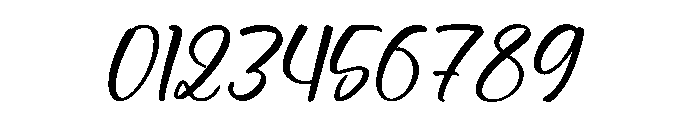 Cutes Bright Italic Font OTHER CHARS