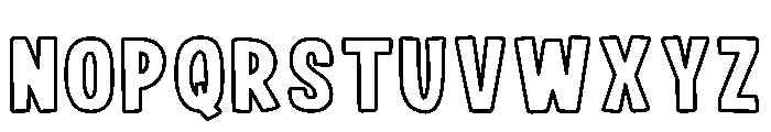 Cutes Honey Regular Font LOWERCASE