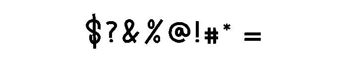 Cutes Snowman Font OTHER CHARS