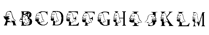 Cutey Ghost Regular FONT