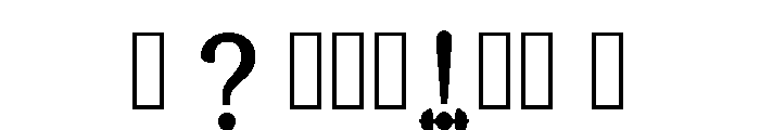 Cutia Regular Font OTHER CHARS