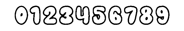 Cutie Bubble Font OTHER CHARS