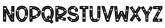 Cutie Roses Font UPPERCASE