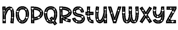 Cutie Roses Font LOWERCASE