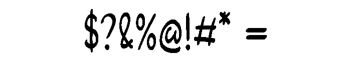Cutie bunny Font OTHER CHARS
