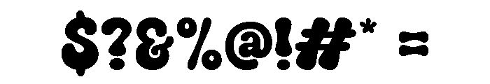 Cuties Angeline Regular Font OTHER CHARS