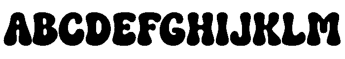 Cuties Angeline Regular Font UPPERCASE