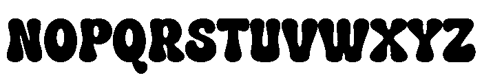 Cuties Angeline Regular Font UPPERCASE