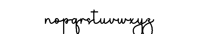 Cuties Girlfriend Font LOWERCASE
