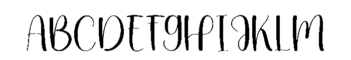 Cuties Paeches Font UPPERCASE