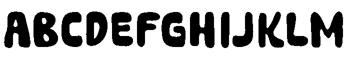 Cutoppy Holiday Regular Font UPPERCASE