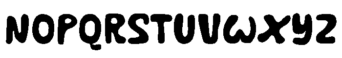 Cutoppy Holiday Regular Font UPPERCASE