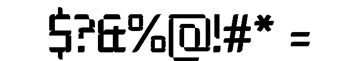 Cutro Regular Font OTHER CHARS