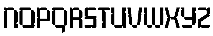 Cutro Regular Font UPPERCASE