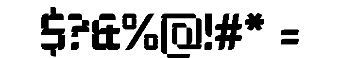 Cutro Semi Bold Font OTHER CHARS