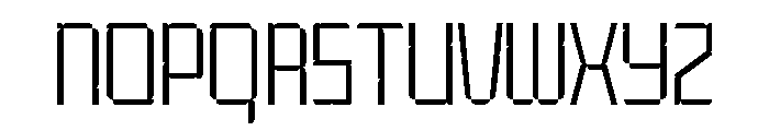Cutro Thin Font UPPERCASE