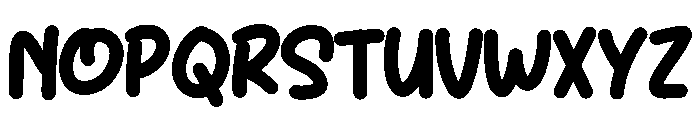 Cuva Cute Font UPPERCASE