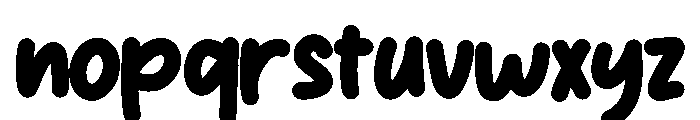 Cuva Cute Font LOWERCASE