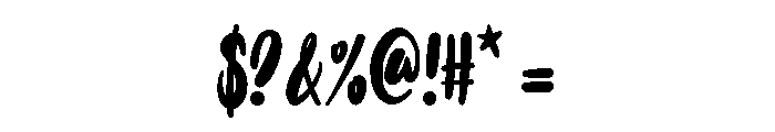 cute cuttie Font OTHER CHARS